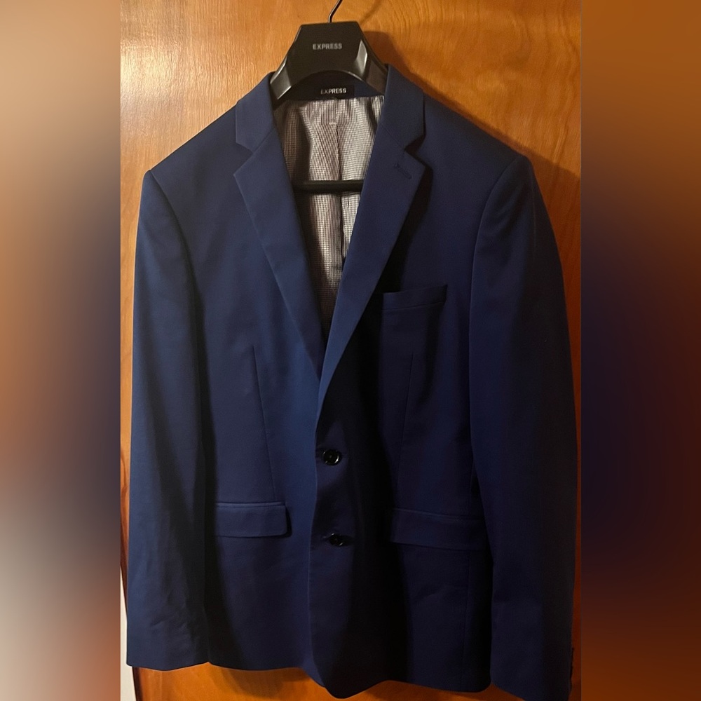 Express Men’s Jacket Navy fully lined
